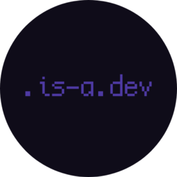 is-a.dev prototype logo